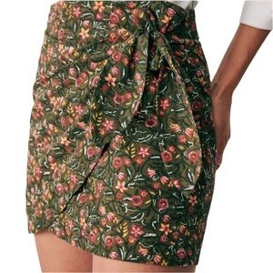 Sezane Floral Mini Skirt Size 34